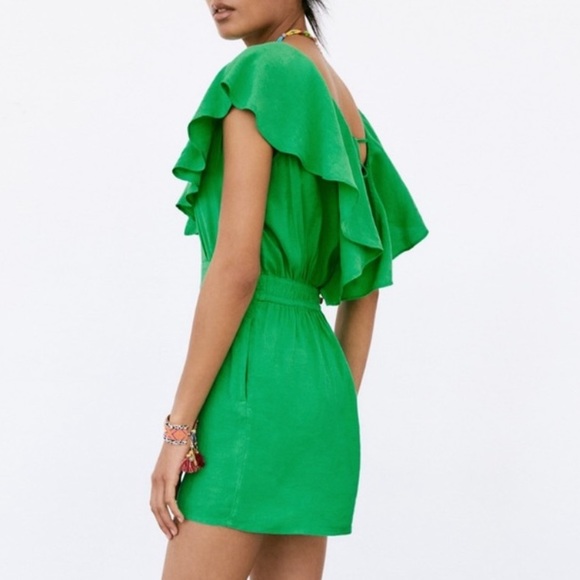 New Zara ruffled romper - Picture 2 of 6